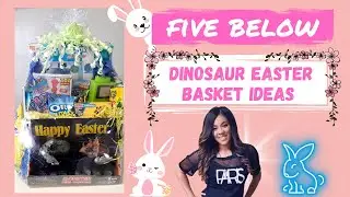 Five Below Dinosaur Easter Basket Ideas For A Boy Using Cricut