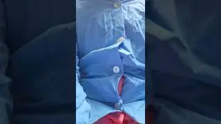 3rme blouse nylon bleu moche