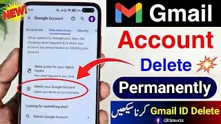 How to delete Google account permanently | Gmail account delete kaise kare | Gmail id delete karna