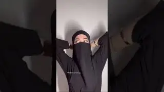 Niqabi Transformation 🧡 النقابي #muslimtiktok #tiktokhijab #hijabi #niqab #niqabi #hijabista