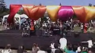 Flaming Skulls Opening Performance