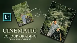 New cinematic colour grading Lightroom photo editing//Lightroom preset download free//