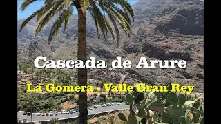 Cascada de Arure. Wasserfall auf La Gomera.