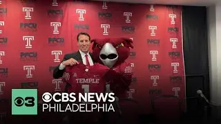 Temple University community shares their excitement over new head football coach, K.C. Keeler