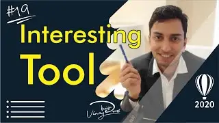 19. Most Interesting Tools in Coreldraw | Beginner to Advance Level Coreldraw2020 |Design With Vinay