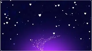 Floating Heart particles Black Screen Template❤️❤️|| KUTTY GOOGLE TEMPLATES