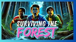 Surviving the Forest: A Terrifying Night by the Creek!