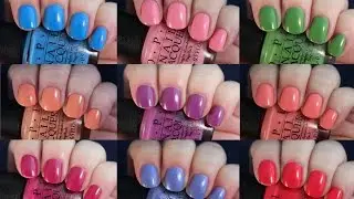 OPI New Orleans Collection | Live Application Review