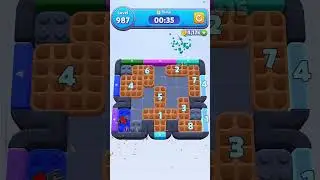 Color Block Jam Level 987 Walkthrough / Solution