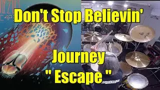 【Drum Cover】Journey - Don't Stop Believin'
