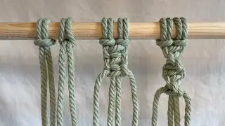 3 Easy Macrame Knots for Beginners