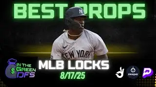 PRIZEPICKS MLB TODAY | BEST 5 BETS | SUNDAY 8/17/25 | BONUS MLB BET 🔥