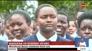 Wanafunzi Busia wanufaika na kipindi cha 'Books Café'