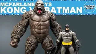 McFarlane Toys DC Multiverse Review: King Kong vs Batman  | Asoka The Geek