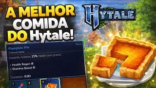 A MELHOR COMIDA DO HYTALE! 🥧 | Torta de Ab&oacute;bora (Como Conseguir e Fazer)