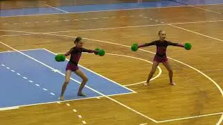 Дуэт  Давыдова Алена и Тищенко Варвара.  Kids Flash Челябинск &laquo;Жемчужина Урала&raquo; 23 г.