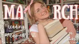 March Reading Wrap Up + Reading Bullet Journal Update I 14+ Books and Many Genres!