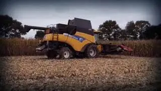 Moisson de ma&iuml;s grain🌽/New Holland/John Deere 7710/Case IH/ETA Le Paven