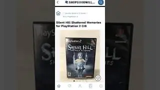 Silent Hill Shattered Memories PS2 for $229 US #silenthillshatteredmemories #ps2 #shopgoodwill