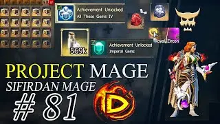 Imperial Gems Unlocked! 500K Shiny Dust, Dragan & Creepy Castle Bloodshed || Project Mage #81