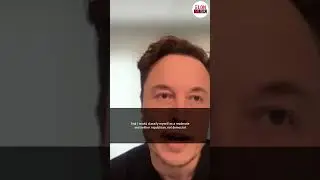 Elon Musk says he's never voted for a republican #shorts