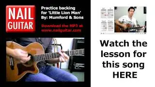 'Little Lion Man' - Play along backing track for guitar