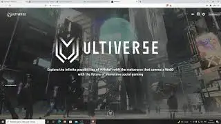 Ultiverse игра метавселенная MetaFI на ранней стадии обзор. #metafi #nft #binance