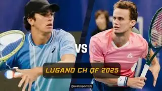Lugano Challenger 2025 QF: Luca van Assche [3] vs. Murphy Cassone Extended Highlights