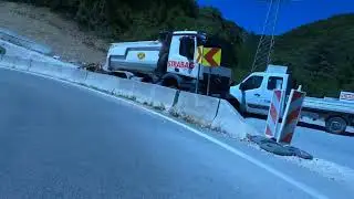 Downhill cycling at Omis Croatia