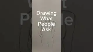 Drawing what people ask pt.1 @aenitsy #digitalart #drawingprocess #traditionalart #pencildrawing