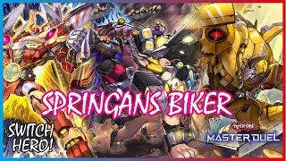 SPRINGANS X GOBLIN BIKER X SHARKS COMBO RANKED GAMEPLAY (Yu-Gi-Oh Master Duel) #springans