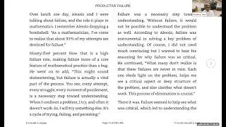 Why do we struggle to learn - even when we try?