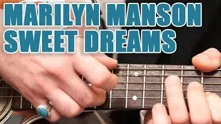 Partitions guitare Marilyn Manson - Sweet dreams