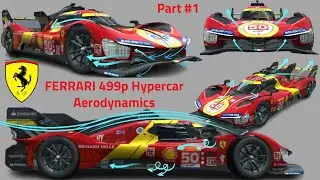 The Champion 24h Lemans Endurance in LMDh Hypercar. How the Good Aero?|Ferrari 499p Aero Explain #1