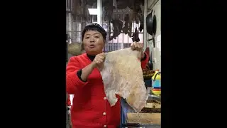 超妈年前存下好多猪皮，今天拿来做个泡椒猪皮，酸辣爽口真开胃 #三农 #乡村美食 #农村生活