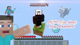 MCPE One block download latest for 1.17+ English version like blackclue gaming
