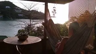 View of Morne Rouge Bay from Grenada Love Shack