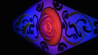 Lumonics Light Sculptures by Dorothy Tanner: Installation at the Museum of Outdoor Arts