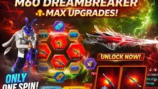 NEW EVO VAULT EVENT FREE FIRE, EVO M60 SPIN MAX FREE FIRE, FF NEW EVENT TODAY, NEW EVENT FREE FIRE 