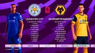 eFootball PES 2021 | Leicester City vs Wolves - Premier League 20-21 Matchday 8 | Gameplay PC