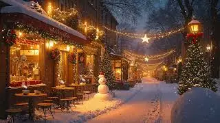 Winter City Jazz Ambience | Street Jazz Sounds for Calm & Focus