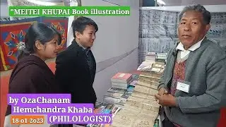 illustration of MEITEI KHUPAI (pridiction based book) by OZA CHANAM HEMCHANDRA KHABA@ BookFair 2023