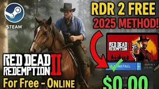 How to download Read dead redemption 2 from steam for free  | RDR 2 FOR FREE ON (STEAM 2025)