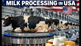 America&rsquo;s High-Tech Dairy Farms | Automated Milk Production Documentary