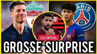 🚨Liverpool Pr&eacute;pare Le Coup XABI Alonso, Psg Officialise Dro & Paquet&aacute; Proche D&rsquo;un Retour Au Flamengo