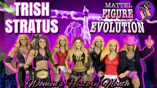 Trish Stratus WWE Mattel Figure Evolution/History (and career facts)