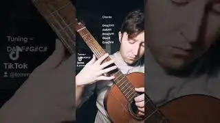 Tritone bass motion never sounded so good! #guitar #musictheory #music #lydian #alternatetuning