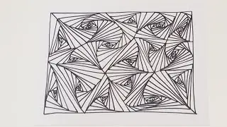 Draw the Zen Triangle Rectangle Tangle Spangle Tango