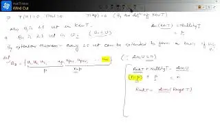 Vector Space L-18| Rank Nullity Theorem| Linear Transformation #ranknullitytheorem #kernal #nullity