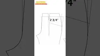 Dart Manipulations For Pant & Elastic Waistband [Pattern Making Tutorial] 